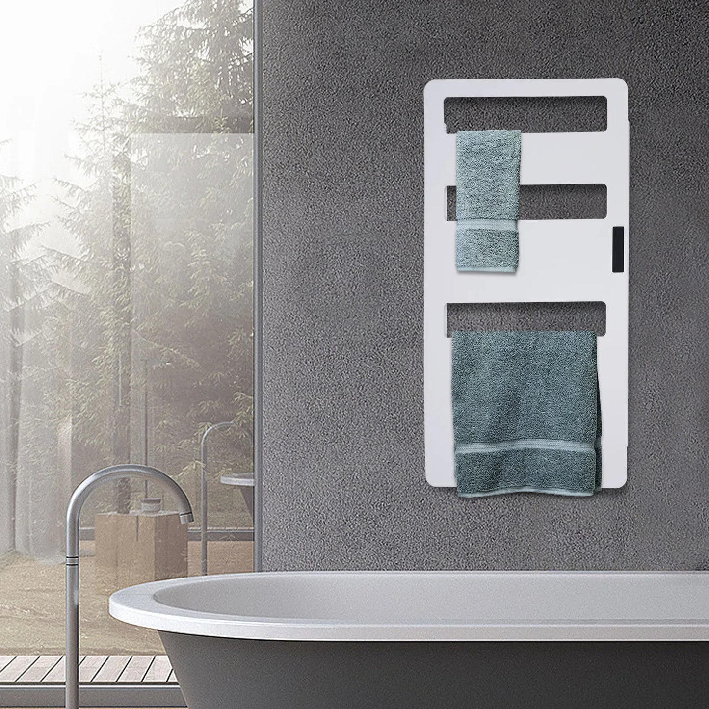 Towel Warmer with Timer Wall Mounted, Electric Towel Warmers for Bathroom