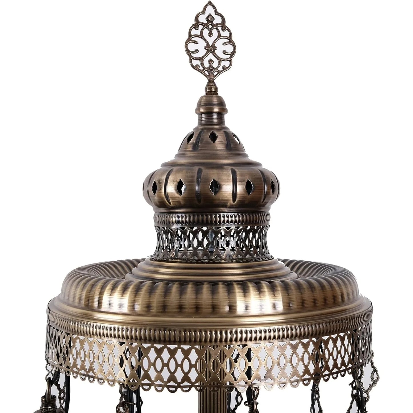 US Turkish Floor Lamp, Mosaic Turkish Lamp, 7 GlobeFloor Lighting Standing Decorative Home Modern Designs Offer Handmade