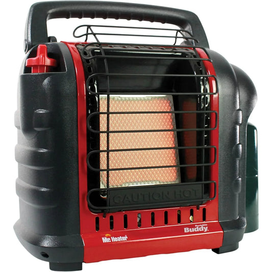 MH-F232000 Portable Buddy 9,000 BTU Propane Gas Radiant Heater with Piezo Igniter for Outdoor Camping