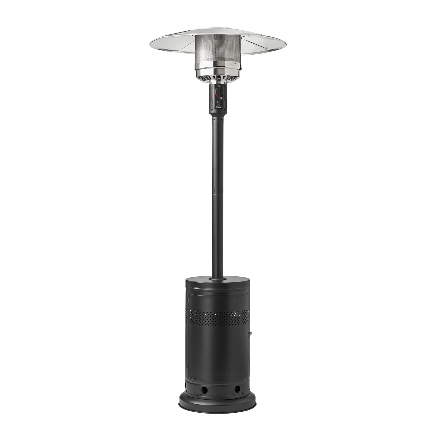 48,000 BTU Propane Gas Outdoor Freestanding Metal Patio HeaterBlack,