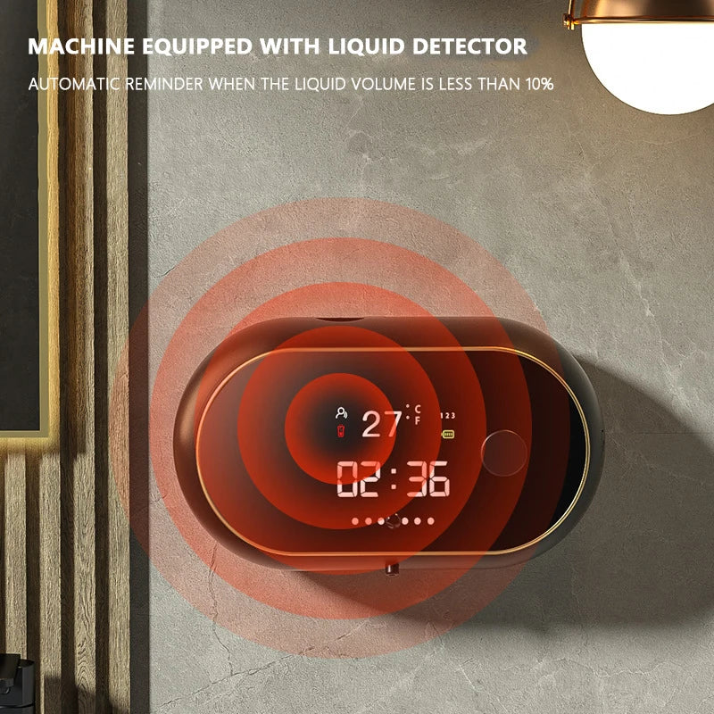 1pc Wall-mounted Automatic Soap Dispenser
